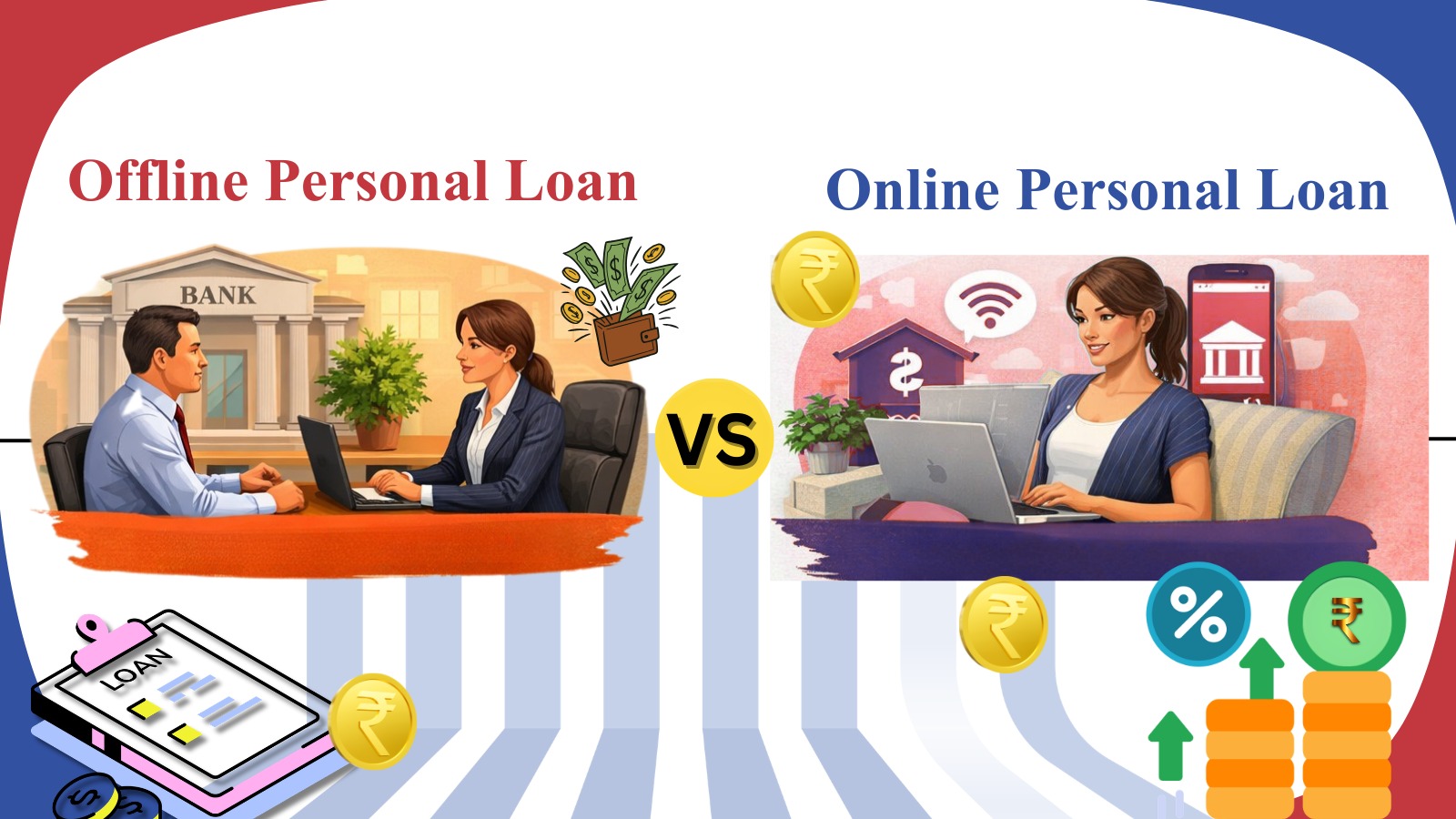 Online Personal Loans vs. Offline Personal Loans